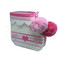 Набор для вышивания на пластиковой канве Кашпо "Детский носочек" (розовый), арт. ДТ003-1